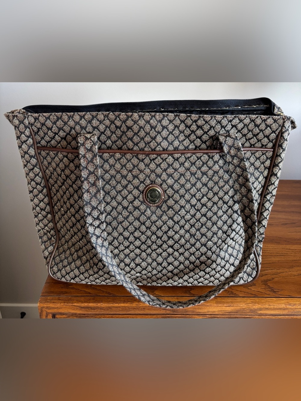 Alfred Sung Tapestry Style Travel/Weekender Bag
